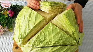 MUST TRY THIS CUTTING METHOD❗WHY IS STUFFED CABBAGE ROLL SO DELICIOUS👌WHAT'S THE SECRET💯