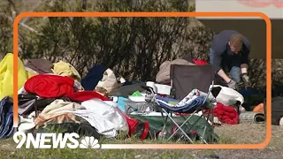 Denver sweeps migrant encampments