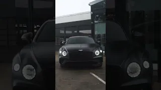 Tour the Satin Black Bentley Continental GT Speed at Bentley Dallas