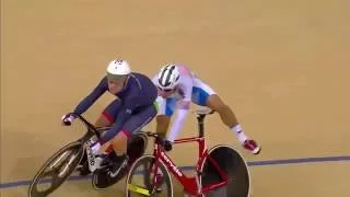 Cavendish Park Viviani Crash Omnium Track Cycling