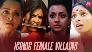 The Queens of Antagonism 🔥 | Tamil Cinema's Female Villains | Sarkar | Vallavan | Kodi | Sun NXT