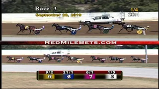 Red Mile Racetrack 9-28-19 Race 3