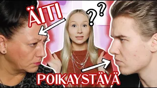 ÄITI vs. POIKAYSTÄVÄ | kumpi tuntee mut paremmin?