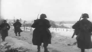 GI & Germans Near Bovigny, Belgium, 01/14/1945 WW2 (full)