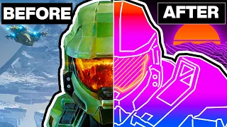 SET A FIRE IN YOUR HEART (Halo Infinite) But It's Synthwave