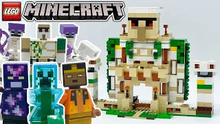 The Iron Golem Fortress EARLY Review! LEGO Minecraft Set 21250