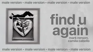 mark ronson, camila cabello - find u again (male version)