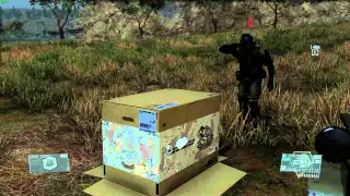 MGSV: TPP Wandering Motherbase Soldier Cardboard Box