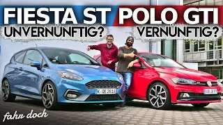 Ford Fiesta ST vs VW Polo GTI | Das Duell der heißen Zwerge | Fahr doch