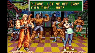 Capcom Vs. SNK: Art of Fighting 2's intro references