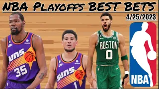 My 3 Best NBA Playoff Player Prop Bets for Tuesday, April 25th!