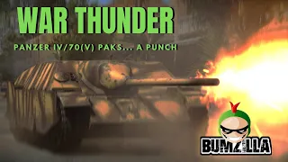 War Thunder ( Panzer IV/70(V) PAKs... A punch )