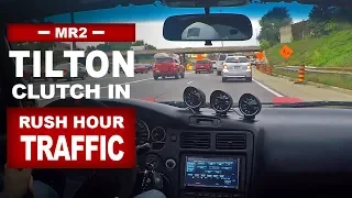 Driving In Rush Hour Traffic... With A Tilton Twin Plate Race Clutch