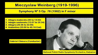 Mieczyslaw Weinberg (1919-1996) - Symphony Nº 5 Op. 76 (1962) in F minor