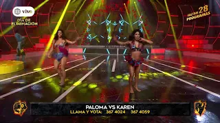 Paloma Fiuza derrotó a Karen Dejo en "Guerra de baile"