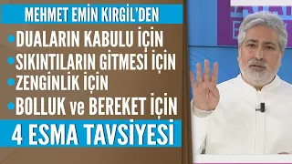 Bu 4 Esma evdeki sıkıntıyı giderir zenginliği getirir rızkı bollaştırır