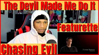 THE CONJURING: THE DEVIL MADE ME DO IT | CHASING EVIL FEATURETTE REACTION!