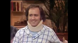Andy Kaufman breaking character for Orson Welles