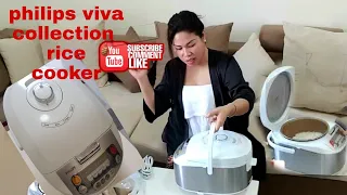 UNBOXING AND HOW TO USED NEW PHILIPS VIVA COLLECTION RICE COOKER