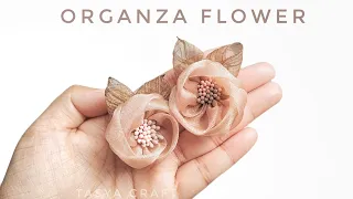 Organza Flower Easy Tutorial