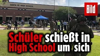 Acht Tote bei Schießerei an High School in Texas