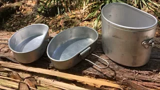 In the Woods with the M54 Italian Army Mess Kit