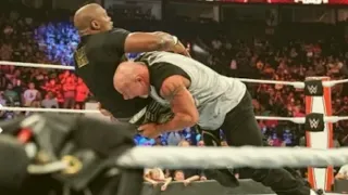 Goldberg challenges Bobby Lashley a match at Crown Jewel (full segment), RAW Oct 4 2021