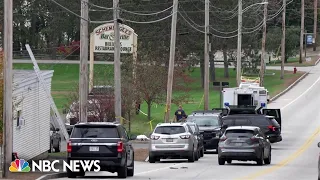 Urgent manhunt underway for Maine mass shooting suspect