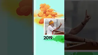 PM Modi's Look And Attire Over The 9 Independence Days From 2014 To 2022 | Independence Day #shorts