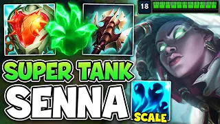 THIS SUPER TANK SENNA BUILD NEVER STOPS SCALING! (+50 HP PER AUTO ATTACK)