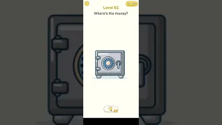 Delete Puzzle level 62.Where the money .gameplay walkthrough solution