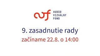 9. zasadnutie Rady AVF