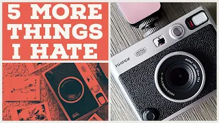 5 More Things I Hate about the Fujifilm Instax Mini Evo