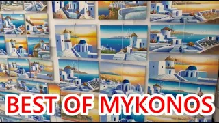 Mykonos Greece 8 mostly FREE things to do! 4K Summer