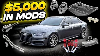 Transforming A Subscribers AUDI In 22 Minutes!!