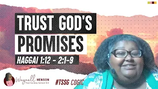 Haggai 1:12-2:19 Bible Study | Trust God's Promises | 06.09.04 | UMI | #Sundayschool