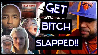 Tech N9ne - Bitch Slap Ft. Corey Taylor, Hopsin, Great Daeg  (Reaction) SHOUT-OUTS!!