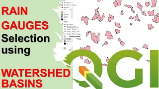 How to Select Rain gauges using Watershed Basins (Filter 3 of DEWS Tools pack)? | Practical Tutorial