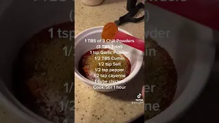 By popular demand: REAL TEXAS CHILI RECIPE!!