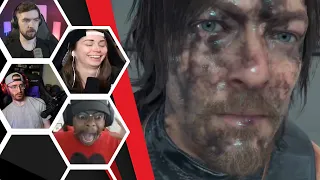 Let's Players Reaction To Messing Around In The Private Room | Death Stranding