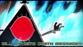 Gravity Falls | Bill Cipher Reverse Death Message With Captions
