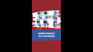 Vinesh Phogat in a Fun Mood