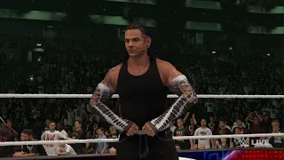 WWE 2K24 Jeff Hardy vs Hurricane