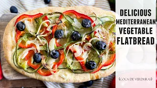 A Veggie Flatbread Even Meat Eaters will Love | Quick & Easy Recipe