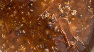 Chipotle sausage chili, great fall and winter recipes!