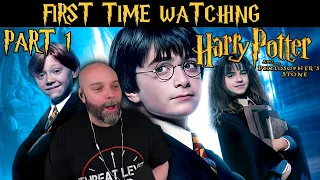 London to HOGWARTS with Harry Potter and the Philosopher's Stone  - Movie Reaction - Part 1/2