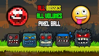 RED BALL 4 - ALL LEVELS ALL VOLUMES ALL BOSSES "PIXEL BALL FULL GAMEPLAY"