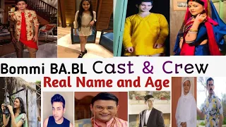 Bommi BA.BL Cast&Crew |Real age & Name|