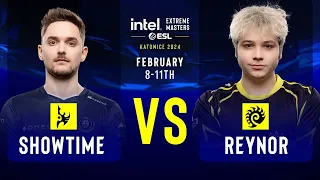 ShoWTimE vs. Reynor - IEM SC2 Katowice 2024 - Group Stage