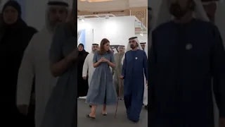 Sheikh Mohammed bin Rashid Al Maktoum Visit Art Dubai Exhibition 2024